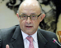 El ministro de Hacienda y Administraciones Públicas, Cristóbal Montoro
