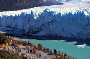 Se avecina el rompimiento del Glaciar Perito Moreno