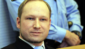 El ultraderechista noruego Anders Behring Breivik