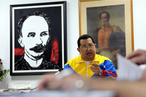 El 'cibergobierno' de Chávez desde La Habana cuesta tres millones de euros