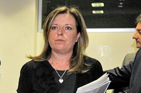 La ex directora general de la Caja de Ahorros del Mediterráneo (CAM), María Dolores Amorós