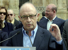 El ministro de Hacienda y Administraciones Públicas, Cristóbal Montoro
