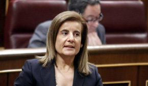 La ministra de Empleo y Seguridad Social, Fátima Báñez
