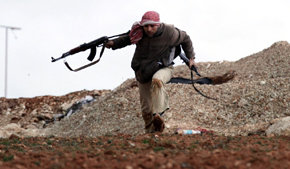 Un rebelde sirio