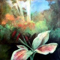 María Guerras, Pintura del sugerente mundo de Flores y Jardines