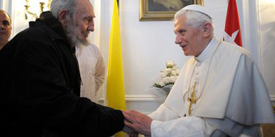 Fidel Castro y Benedicto XVI dialogaron en La Habana