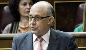 El ministro de Hacienda Cristóbal Montoro