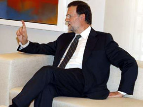 Mariano Rajoy, presidente del Gobierno español