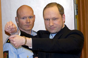 El ultraderechista noruego Anders Breivik