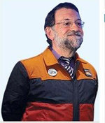Una revista argentina viste al Pdte. Rajoy de 'butanero'...