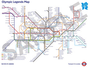 Cuatro españoles en el Metro de Londres