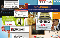 La publicidad por internet es cada vez mas fuerte y con mayor presencia 