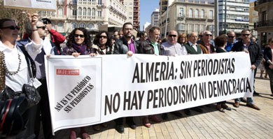 Doscientos periodistas almerienses vuelven a reivindicar un periodismo digno