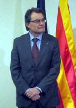 Artur Mas, presidente de la Generalitat catalana