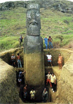 Los moai de Isla de Pascua. Un misterio que permaneció enterrado durante siglos