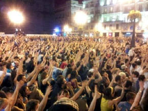 El 15M 'desinflado' según Botella, repletó la Puerta del Sol este 15MAY