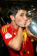 EURO 2012: David Villa se dio de baja