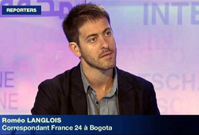 El periodista francés Romeo Langlois