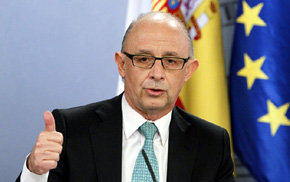 El ministro de Hacienda, Cristóbal Montoro