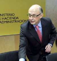 El ministro de Hacienda y Administraciones Públicas, Cristóbal Montoro