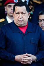 Hugo Chávez, presidente de Venezuela