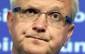 El vicepresidente de la Comisión Europea y responsable de Asuntos Económicos, Olli Rehn