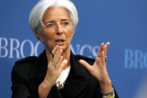 Christine Lagarde, Directora del FMI