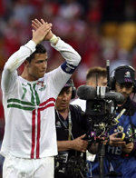 EURO2012: Ronaldo se descargó tras el partido