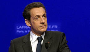 Ex presidente de Francia Nicolás Sarkozy