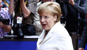La canciller alemana, Angela Merkel
