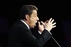 El expresidente francés Nicolas Sarkozy 