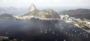 La bahía de Guanabara, en Río de Janeiro