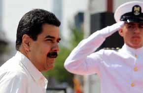Ministro de Exteriores de Venezuela, Nicolás Maduro