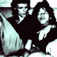 David Bowie (i) y Mick Jaggert en una imagen de archivo