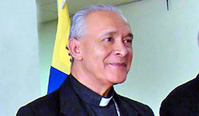El presidente de la Conferencia Episcopal venezolana, monseñor Diego Padrón
