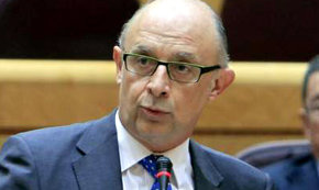 El ministro de Hacienda Cristóbal Montoro