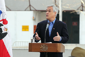 El Presidente Sebastián Piñera sostuvo que derrotar la pobreza ''es una causa nacional''. 