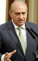 El ministro de Interior, Jorge Fernández Díaz. 