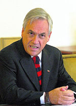 Sebastián Piñera, presidente de Chile