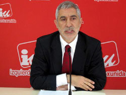 El diputado de Izquierda Unida (IU) por Asturias en el Congreso, Gaspar Llamazares