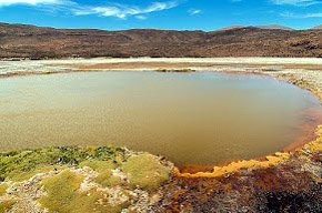 Chile: Laguna Roja, la laguna que parece sangre