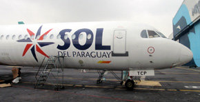 Imprevisto y abrupto cierre de operaciones de Sol del Paraguay Líneas Aéreas