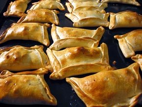 Las populares 'empanadas chilenas'  omnipresentes en cada ocasión de degustar la comida típica 