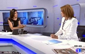 Un tenso diálogo con la Secretaria Gral. del PP en ABR/11 selló el futuro de la periodista en TVE