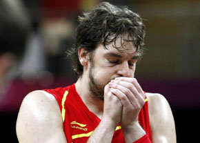 JJOO: Baloncesto: Gasol está preocupado por los últimos cuartos