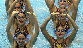 Sincro de equipos: España da el cabello por la medalla