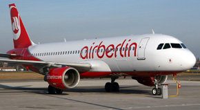 Air Berlin pone a la venta ocho aviones tras perder 169,2 millones en la primera mitad de 2012