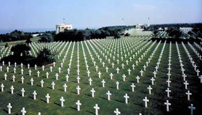Normandía, la ruta de los cementerios de la segunda guerra mundial