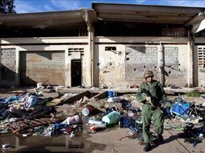 foto de archivo de los destrozos de un motín en una cárcel venezolana