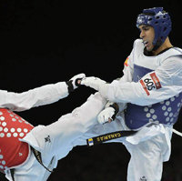 JJOO: Nicolás García fue plata en taekwondo